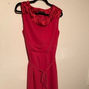 Magenta Chiffon Dress The Limited Medium